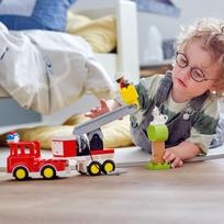 lego gaisrine - LEGO Duplo Ugniagesių automobilis 10969 - 9 nuotrauka